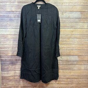NWT Mo:vint Black Long Sleeve Dress Size Small Vintage Style
